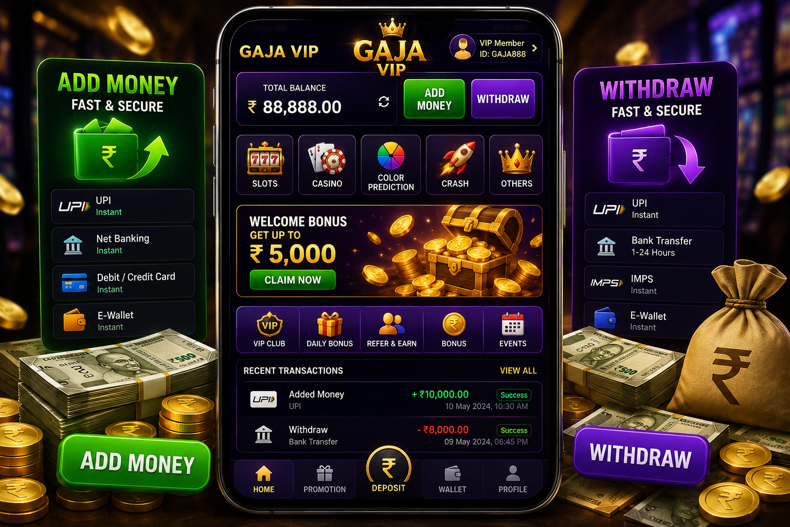Gaja VIP Game