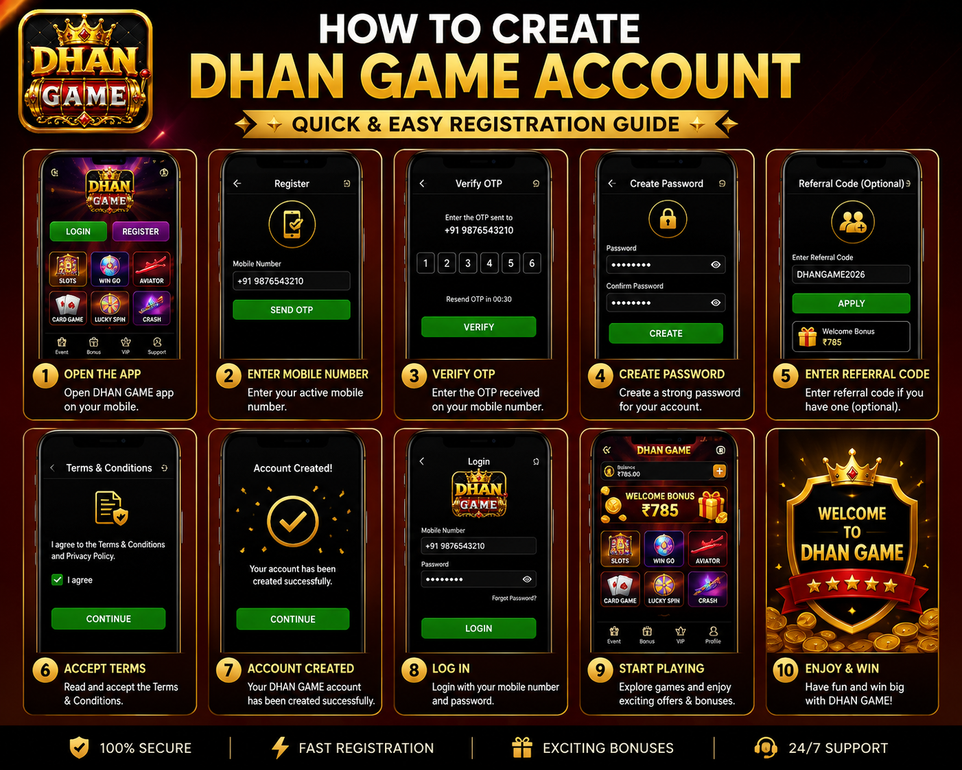 DHAN GAME